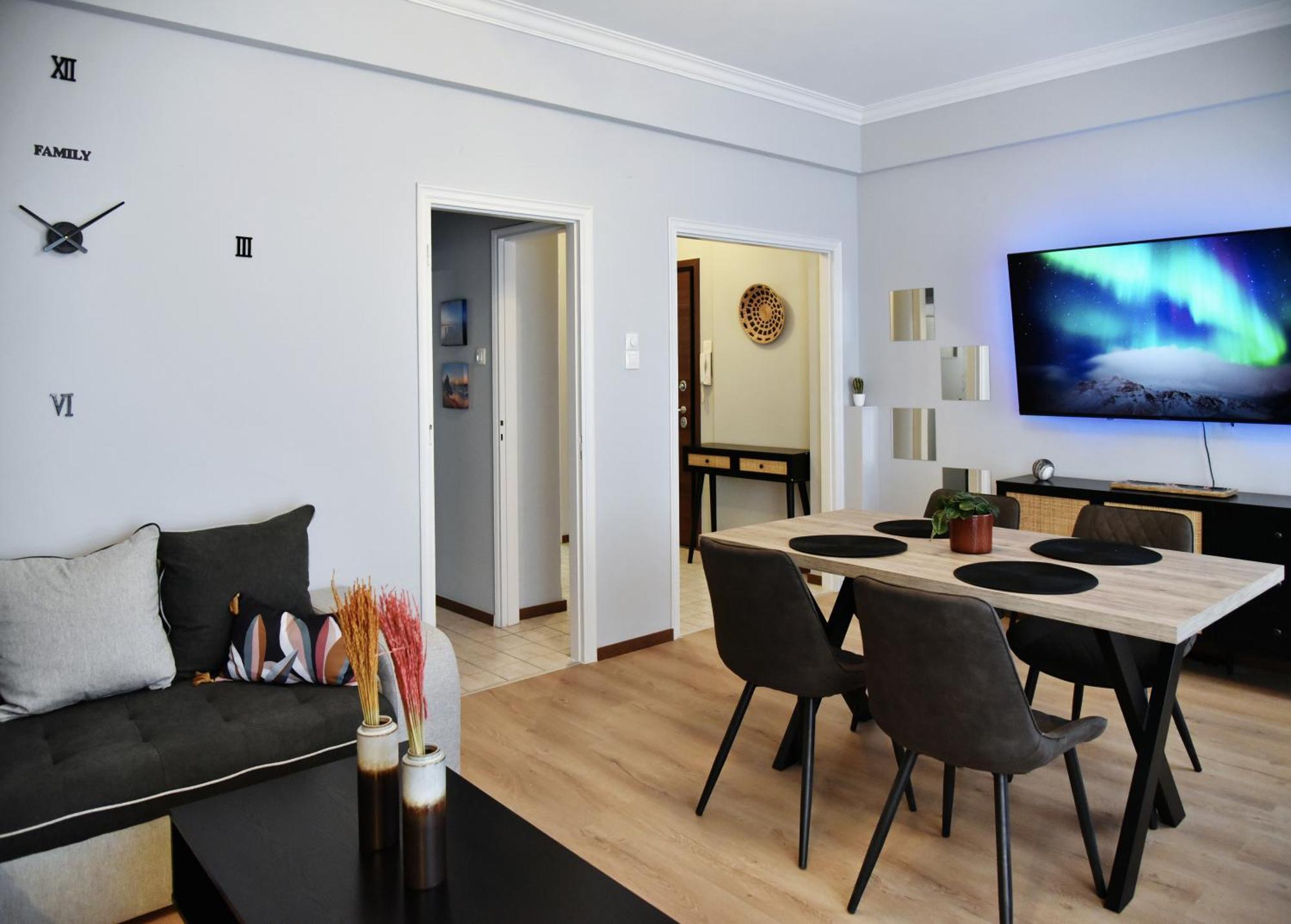 Kipseli New Modern & Cozy 65Tv Netflix Leilighet Athen Eksteriør bilde
